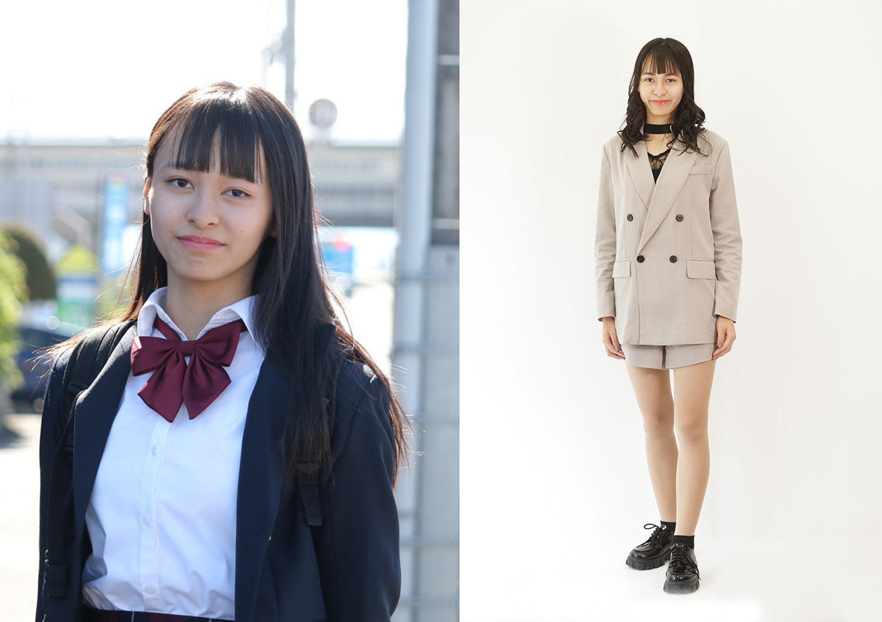 長谷川 萌花 福島県のモデルプロダクション アンドビー キャスティング